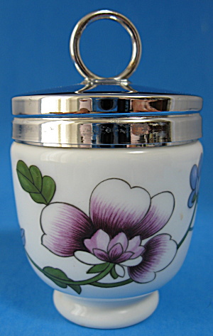 Egg Coddler Royal Worcester Astley Flowers Single (Image1)