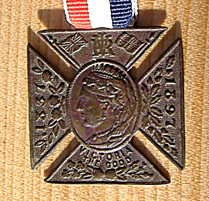 Royal Medal Queen Victoria 1897 Diamond Jubilee 60 Years On Throne (Image1)