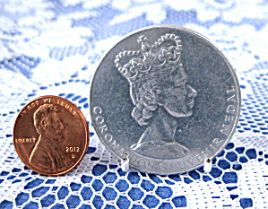 Royal Medal Queen Elizabeth II Coronation 1953 Nat'l Playing Fields (Image1)