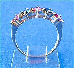 Ring 14kt Yellow Gold Ruby 5 Stone (Image3)