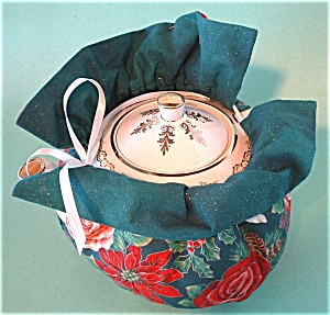 Tea Cozy Christmas Floral Pattern (Image3)