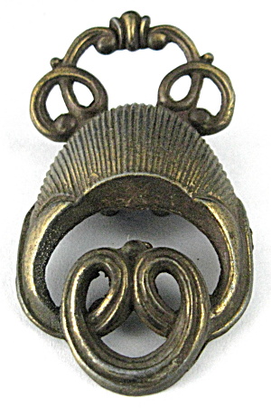Antique Bronze Drawer Pulls Set of 4 Fancy Victorian UK (Image1)