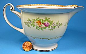 Creamer Occupied Japan Yazaka Floral Milk Jug Cream (Image1)