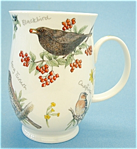 Tea Or Coffee Mug Signed English Wild Birds (Image1)