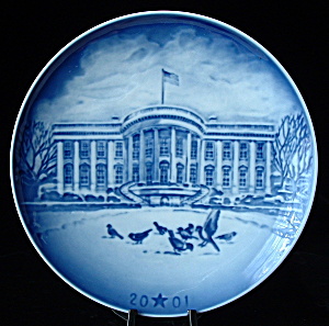 Plate Bing and Grondahl 2001 American Christmas Plate (Image1)