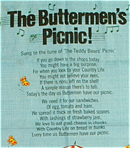 Tea Towel England Buttermen's Picnic (Image3)