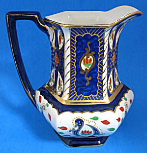 Royal Winton Imari Pitcher Jug Hand Painted Gaudy Welsh (Image1)