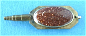 Pocket Watch Key Victorian Goldstone Antique (Image2)