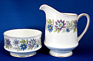 Sugar and Creamer Paragon Cherwell England Vintage (Image1)