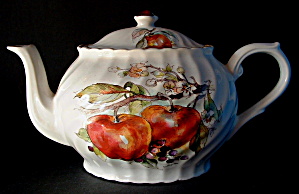 English Teapot Fruit Aurthur Woods Large Tea Pot (Image1)