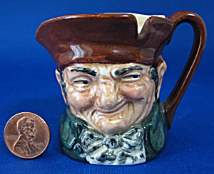 Royal Doulton Miniature Character Jug Old Charley 1940s (Image1)
