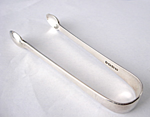 Hallmarked English Georgian Sugar Tongs Sterling Silver 1835 (Image1)