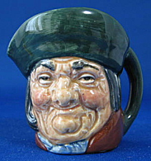Royal Doulton Mini Toby Jug Character Jug Toby Philpotts 1930s (Image1)