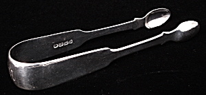 Sugar Tongs Hallmarked Sterling Silver London Regency (Image1)