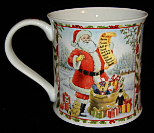 Dunoon Mug Santa Season's Greetings Richard Partis (Image1)