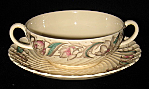 Susie Cooper Endon Ribbed Cream Soup And Saucer Liner (Image1)