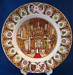 Coalport Plate Royal Wedding Charles And Diana St Pauls (Image1)