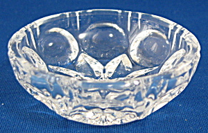 Open Salt West Germany Round Circles Leaves Salt Dip (Image1)