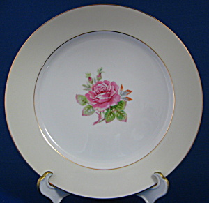 Occupied Japan Salad Plate Rosette Fuji Lovely Rose (Image1)