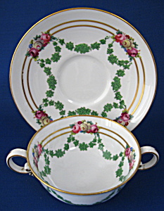 Copeland's Spode Antique Bouillion Cup And Under Saucer (Image1)