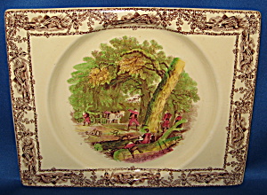 Plate Biarritz Rural Scenes Clarice Cliff A J Wilkinson (Image1)