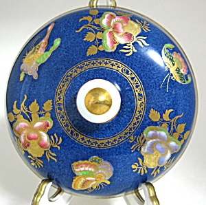 Copelands Spode Bowl Blue Butterflies Aesthetic Arts (Image1)