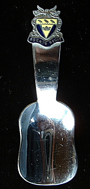 Tea Caddy Spoon Bognor Regis England Tea Scoop Shovel (Image1)