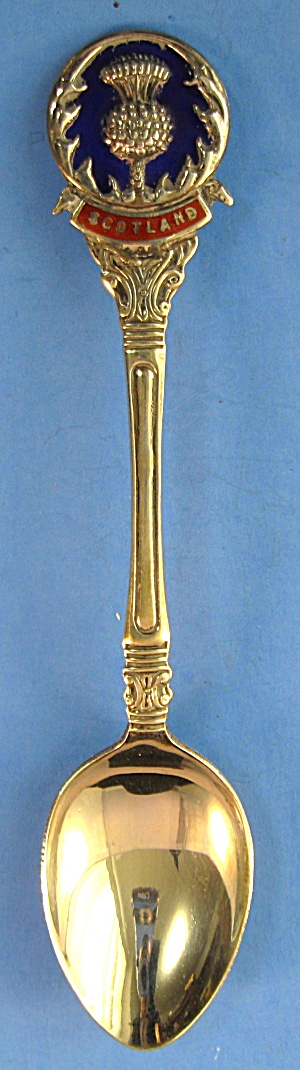 Scotland Sterling Silver Souvenir Spoon Mappin And Webb (Image1)