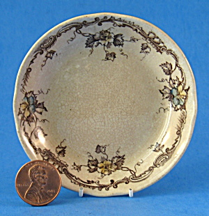 Butter Pat Ventnor Polychrome Transfer Boote Antique UK (Image1)