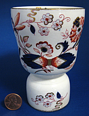 Antique Imari Double Eggcup Booths 19th Century Cobalt (Image1)