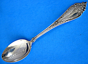 Spoon Sterling Silver Illinois Souvenir Watson Silver (Image1)