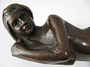 Original Cast Bronze Reclining Woman Kathodian KBW (Image1)