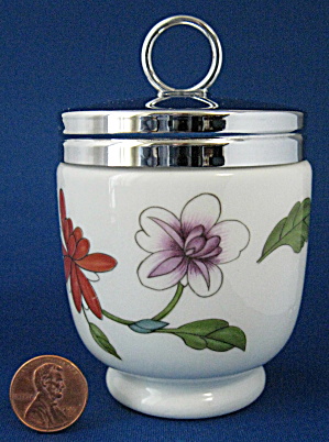 Egg Coddler Royal Worcester Astley King Double Floral (Image1)