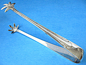 Large Sugar Tongs Ice Tongs Claw Ends USAQMC (Image1)