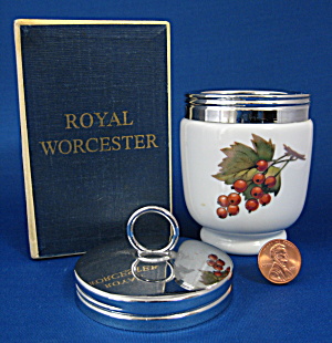 Egg Coddler Royal Worcester Evesham King Size In Box (Image1)
