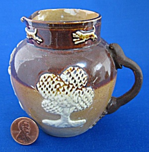 Doulton Lambeth Mini Toby Philpot Jug Pitcher Royal Doulton As Is (Image1)