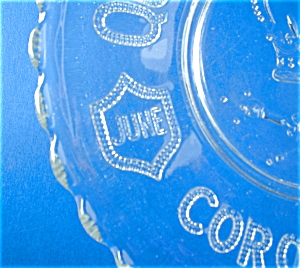 Queen Elizabeth Coronation 10" Plate 1953 (Image3)