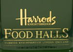 Click to view larger image of Harrods Canister Tea Caddy Green And Gold Ceramic (Image3)