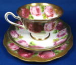 Royal Albert Old English Rose Cup And Saucer With Plate