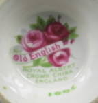Click to view larger image of Royal Albert Old English Rose Creamer and Sugar Basin England (Image5)