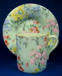 Click to view larger image of Shelley England Melody Chintz Mocha Cup And Saucer (Image3)