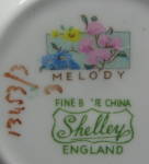 Click to view larger image of Shelley England Melody Chintz Mocha Cup And Saucer (Image7)