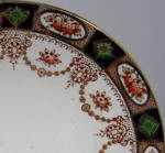 Click to view larger image of Antique Imari Lunch Plate Colclough England Swags Gold (Image2)