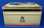 Click to view larger image of Tin Box Queen Elizabeth II Coronation Thorne's Chocolates Tea Tin (Image3)