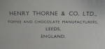 Click to view larger image of Tin Box Queen Elizabeth II Coronation Thorne's Chocolates Tea Tin (Image7)