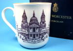 Charles And Diana Wedding Mug Worcester Purple Decorations MIB