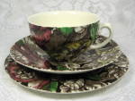 Click to view larger image of Myott Bermuda Chintz Cupa And Saucer With Matching Plate 1930s (Image5)