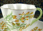 Click to view larger image of Shelley Golden Broom Dainty Cup and Saucer 1964 To 1966 (Image5)