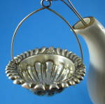 Click to view larger image of Antique Gorham Teapot Spout Tea Strainer Basket Sterling Silver Ornate (Image3)