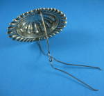 Click to view larger image of Antique Gorham Teapot Spout Tea Strainer Basket Sterling Silver Ornate (Image5)